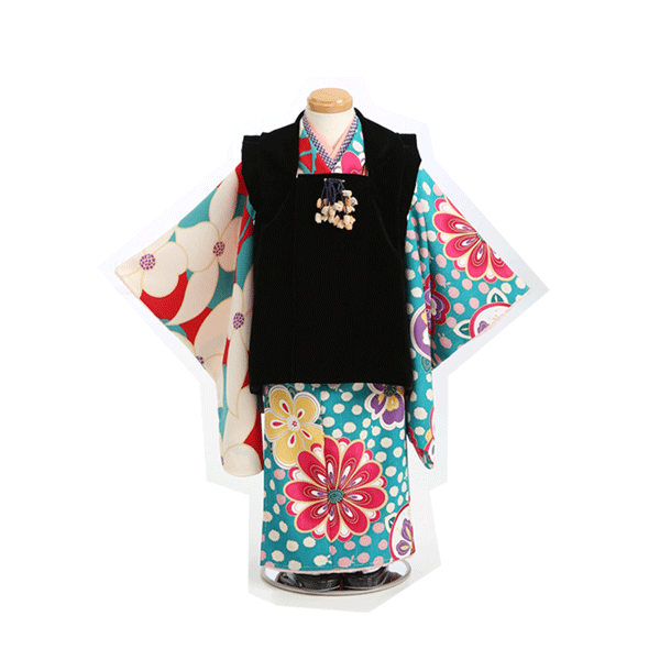 七五三3歳女の子着物